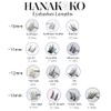 Hanakoko Self Adhesive Lash Clusters Press-on Lashes No Glue Lash