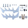 Mtanlo 2Pcs Chain Adjuster Tensioner Bumper Spike Bar Kit For