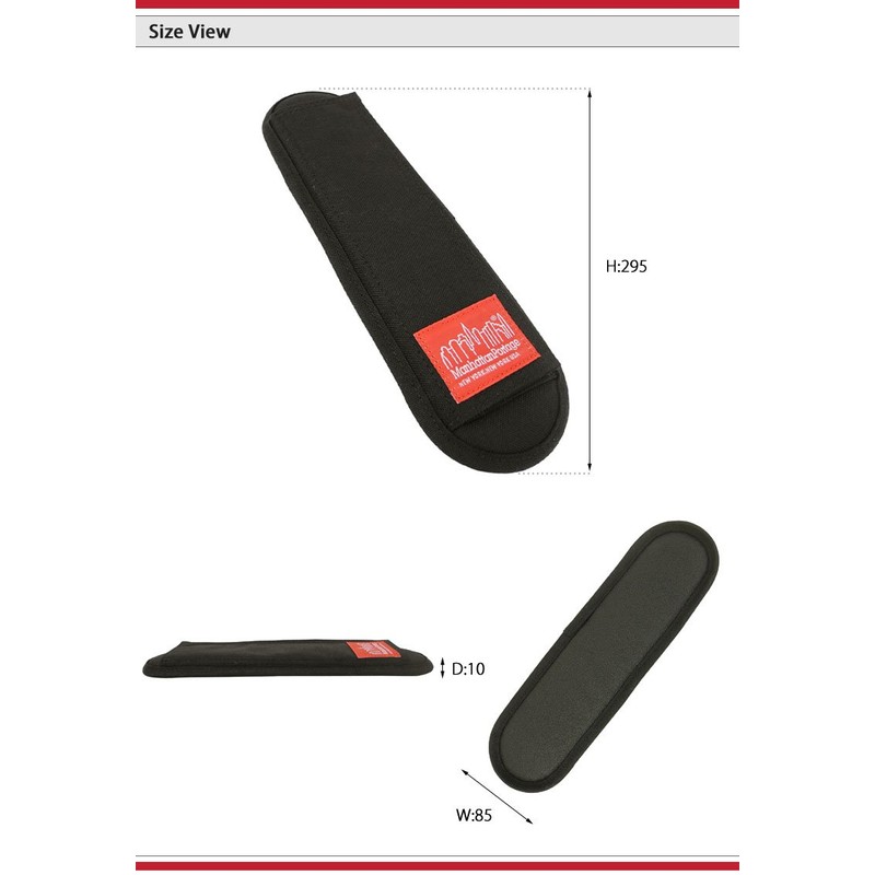 (manhattanpo-te-zi) Manhattan Portage Shoulder Pad 1001 - black -