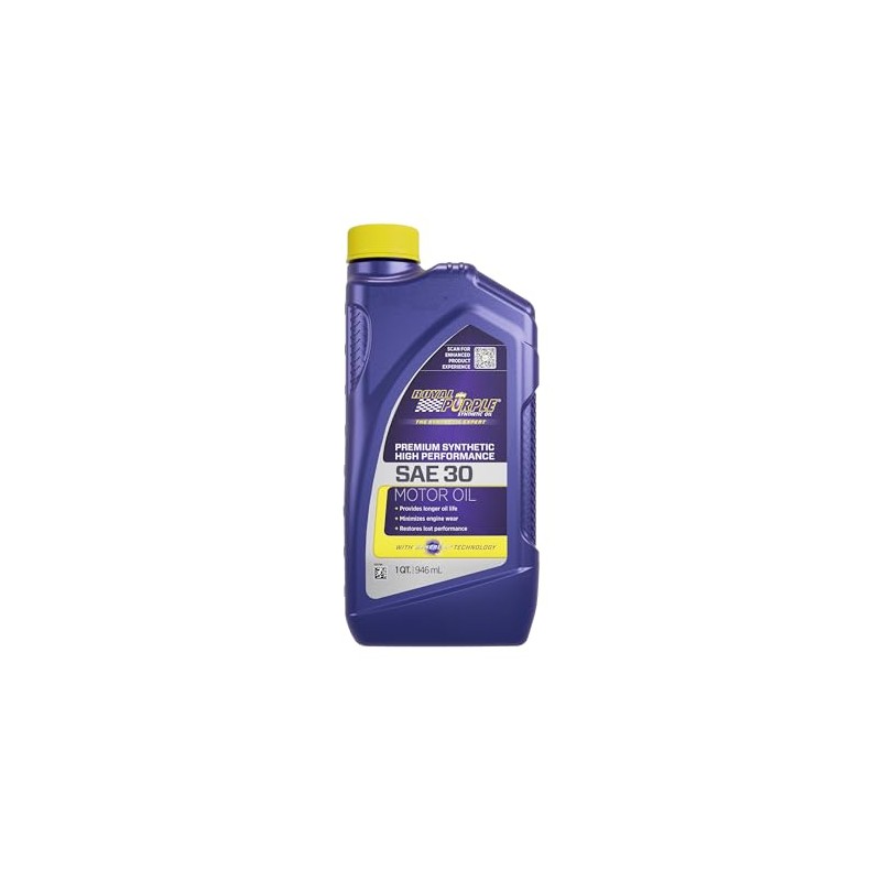 Royal Purple 01030 SAE 30 Heavy Duty High Performance Synthetic