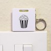 'Popcorn Bucket' Keyring Tape Measure/Spirit Level Tool (KM00042002)