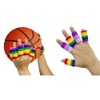 20pcs Finger Sleeve Protector Finger Compression Sleeve Support Breathable Finger