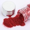 Italian Options Christmas Craft Red and Green Glitter Sparkles Sequins
