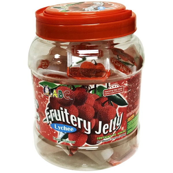 荔枝果凍　ABC Fat free Fruitery Fruit Jelly -Lychee (32.37 oz)