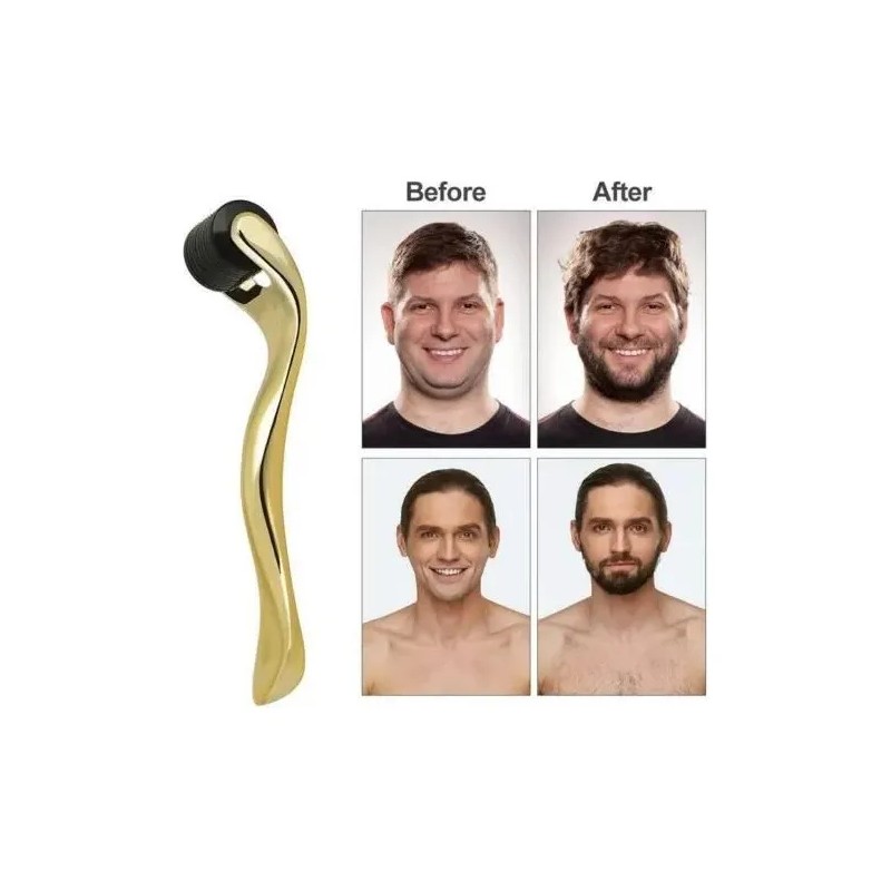 Derma Roller 0.25mm Para Barba Y Facial Cabello Savefree