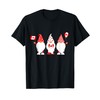Gnomies Canada Maple Leaf Canadian Flag Canada Day Gnomes T-Shirt