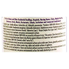 Claire Lot of 4 Claire Germicidal Antibacterial Cleaner & Deodorizer 19oz Aerosol Cans