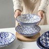 Selamica Porcelain 40oz Large Bowls 9 inch Big Pasta Salad
