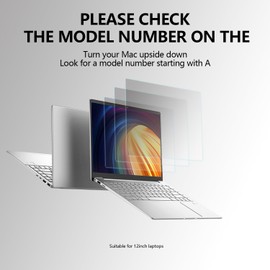 Pozlle Magnetic Privacy Screen Compatible with MacBook Air 13 Inch (2018-2021,M1), Anti-Blue Light Glare Filter, Private Screen Protector for MacBook 13.3 Inch Laptop Computer