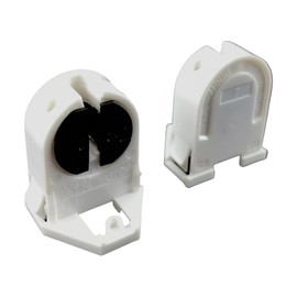 10 Pack T5 G5 Fluorescent Lamp Holder Base, Snap in, Rotary Locking Light Bulb Socket cULus Listed for BJB 26.620.2003