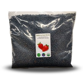 Black Turtle Beans 5 Pounds USDA Certified Organic, Non-GMO Bulk, Product of USA, Mulberry Lane Farms