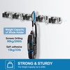 IMILLET 2 Pack Wall Mount Broom Holder Stainless Steel 5