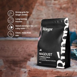 RUNGNE Magdust Chalk - Premium Sports Chalk for Rock Climbing, Bouldering, and Weightlifting - High-Performance Powder for Superior Grip Formula