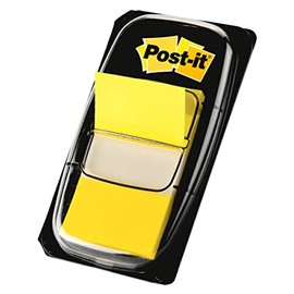 Marking Page Flags in Dispensers, Yellow, 6 50-Flag Dispensers/Box