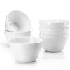 Sweese Set of 6 Porcelain Bouillon Cups, White High-Grade Durable