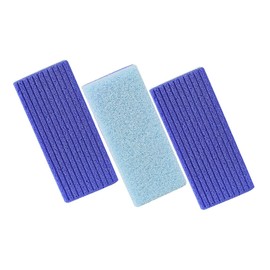 BIUDECO 3pcs Pumice Foot Scrubber for Dead Skin Removal Professional Pedicure Tool for Callus Exfoliation Suitable for All Skin Types and Easy to Use