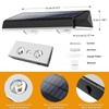 Solar Fence Lights Outdoor, 20-Pack 120LM Fence Lights Solar Powered,