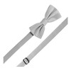 Ladeheid Men's Narrow bow tie M 12 cm x 6