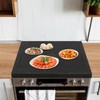 Noodle Board Stove Top Cover with Double Cut-Out Handles, Stove