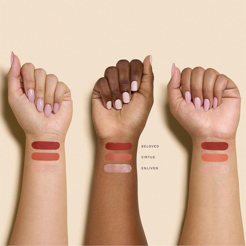 Rare Beauty Edición limitada Mini Blush & Luminize Trio -