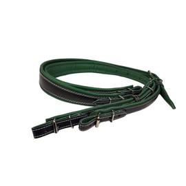 Accordion Straps Leather 60-120 Bass Black / Green, Green
