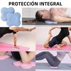 EKEJLI 2 PCS Rodilleras de yoga, Tapete para ejercicio grueso,