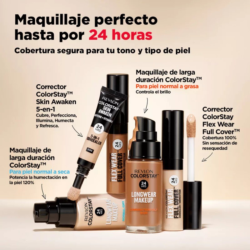 Revlon Corrector Revlon Flex Wear Full Cover Concealer Tono Medium