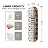 Grocery Bags Holder Organizer For Shopping Bags, Wall Mount Plastic