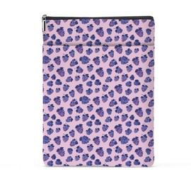 Book Sleeve Books Protector Books Pouch Book Lovers Gifts Bookish Gifts Waterproof Cover with Zipper for Grape Printed Gift Bag for Women Girls Sister Manager Coworker Christmas Appreciation