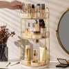 Organizador De Maquillaje Giratorio De 360 Grados 3 Niveles