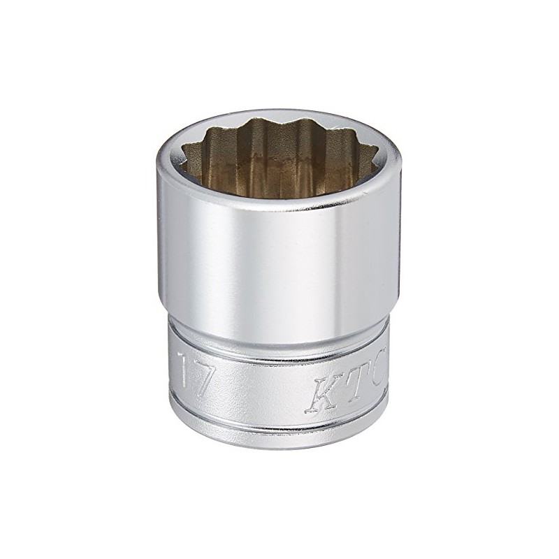 Kyoto Machine Tools (KTC) Socket Wrench, 12 Angle, B3-17W, Opposite