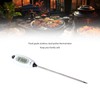 Food Thermometer Digital LCD Display Stainless Steel Probe for Home