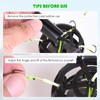 Fishing Lure, Omnidirectional Fishing Hook with 360° Swivel Device for