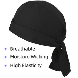 MIRKUZI Berufsbekleidung Gastronomie 2er-Pack Kochmütze Küchenmütze Elastische Kochmütze Koch Kochmütze Baumwolle Polyester Kopfbedeckung Männer und Frauen Kochen