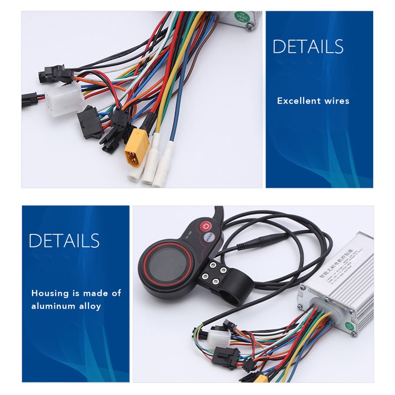 350W DC Brushless Electric Bike Motor Controller Electric Scooter Wheelchair