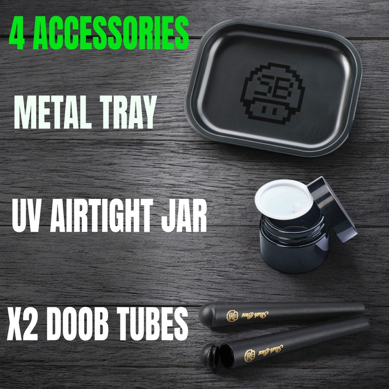 Stash Bros Smell Proof Bag with Accessories | Smell Proof