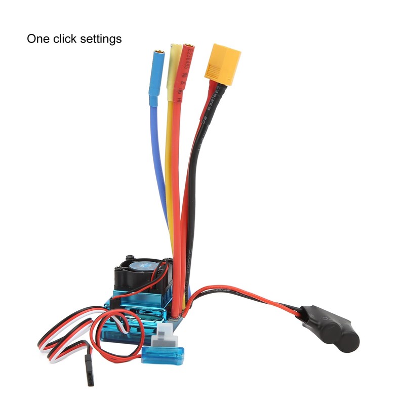 RC Brushless ESC 120A Programmable Electric Speed Controller XT60 Plug