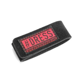 DRESS Neoprene Rod Belt/Set of 4, Slit Arrangement, Fishing Set, Fishing Rod, Tackle, Aging, Jigging, Eging, Sea Bass, Bass Fishing, Casting Rod, Rod Case, Storage, Stylish, Black, One Size Fits All