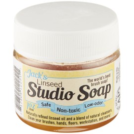 Jack Richeson Jack's Linseed Studio Soap, 30ml/1-Ounce