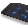 Conceptronic CNBCOOLPADL4F notebook cooling pad 4-Fan Cooling Pad 43.2 cm