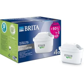 BRITA Maxtra Pro Expert Anti Limescale Filter Cartridges - 50% More Powerful Anti-limescale Formula - Also Reduces Chlorine, Fine Particles ≥ 30µm and Certain Metals