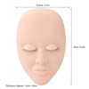 3pcs Lash Mannequin Head Eyelash Extension Practice Doll Head with