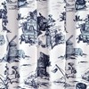 Lush Decor French Country Toile Shower Curtain, 72" x 72",