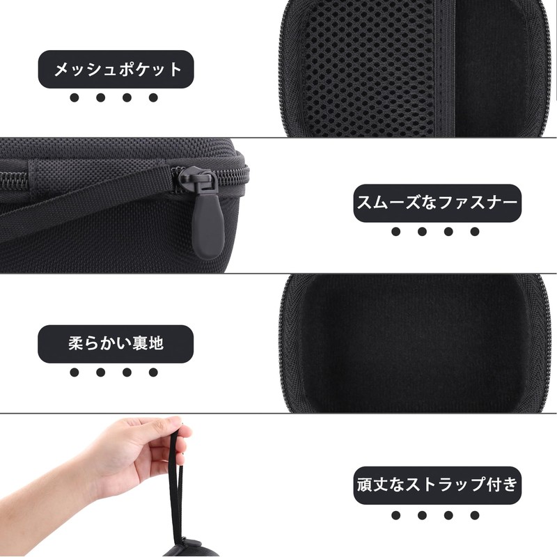 (Case Only) CHUZHAO Vintage Mini Digital Camera Storage Case for