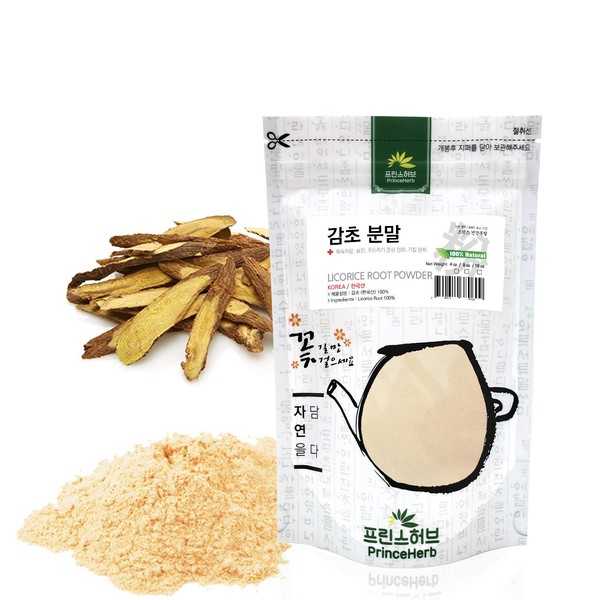 [Medicinal Korean Herbal Powder] 100% Natural Licorice Root/Sweet Root Powder 감초분말 (8oz)