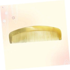 Ipetboom 3pcs Hair Comb for Women Natural Horn Static Hair Smoothing Scalp Massage Prevent Loss Portable Fine Craftsmanship