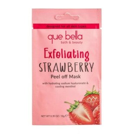 Que Bella Revitalizing Strawberry Peel Off Face Mask - 0.35oz