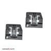 Chrome4urAuto For Maserati Quattroporte Window Regulator Repair Clips Front Left