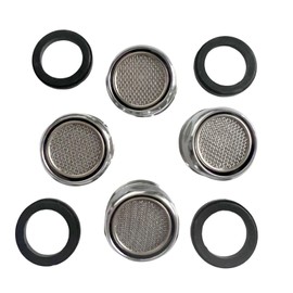4 Pack Faucet Aerator Bathroom Sink Aerator, Aerator for Sink Faucet Filter 15/16-Inch Male Threads Aerator Faucet Filter with Gasket for Kitchen Bathroom