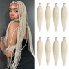 Xtrend 20 Inch 8 Packs Pre Stretched Braiding Hair Blonde
